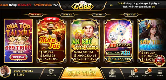 Go88 - Lý do khiến cổng game bài đổi thưởng số một tại Việt Nam hiện nay